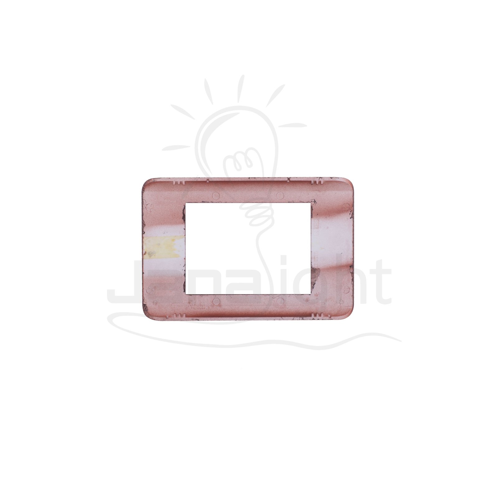 وش شرم فورميكا ف ج بوردو SH 5041/A050-1 Russet formica color 3 gang screwless wall plate switch cover Sharm