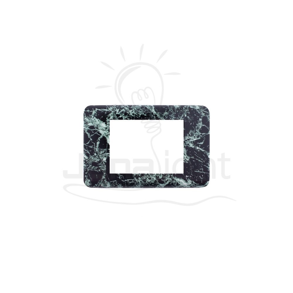وش شرم غرانيت زيتي SH 5041/P141 Granite formica color 3 gang screwless wall plate switch cover Sharm