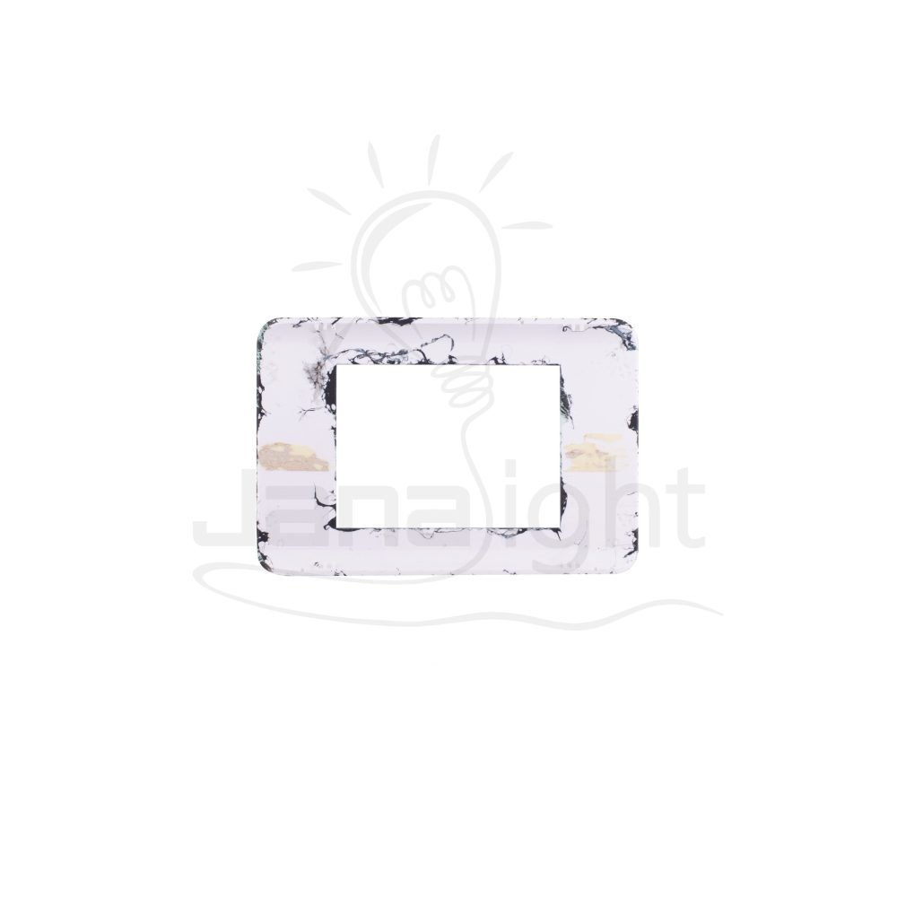 وش شرم ف ج غرانيت زيتي SH 5041/P141 Granite formica color 3 gang screwless wall plate switch cover Sharm