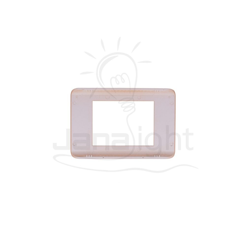 وش شرم ف د نحاسي SH 1037-P6-B Dark copper formica color 3 gang screwless wall plate switch cover Sharm