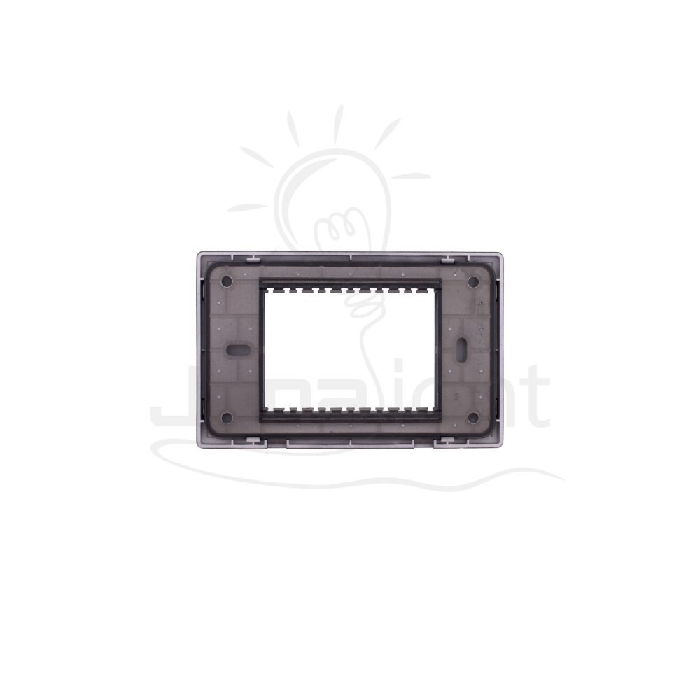 وش شرم شمباني ستانلس SH 5341-CH-B Champagne colour 3 gang screwless wall plate switch cover Sharm