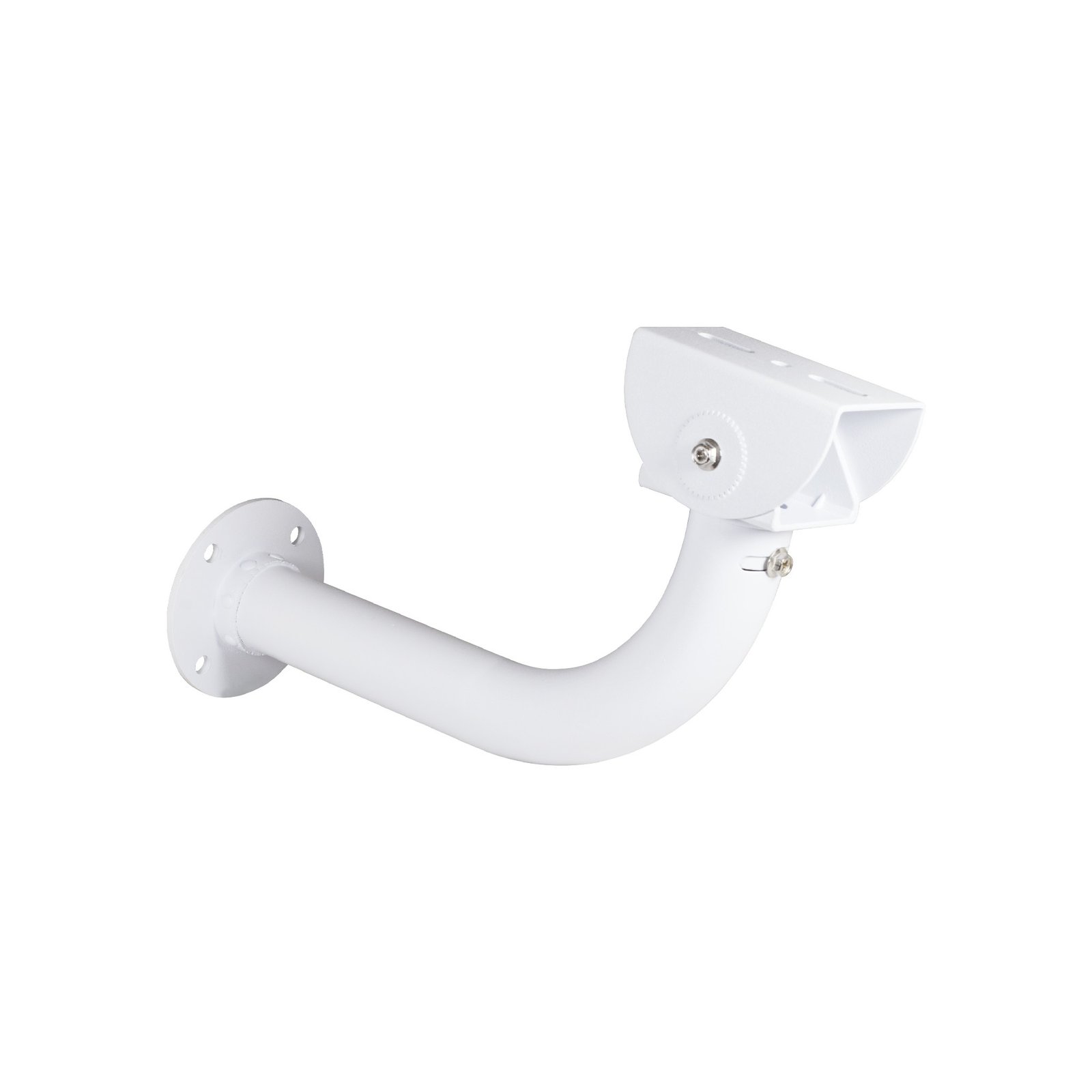 حامل كاميرات 30 سم ابيض بقاعدة حرف L camera mount 30 cm white metal