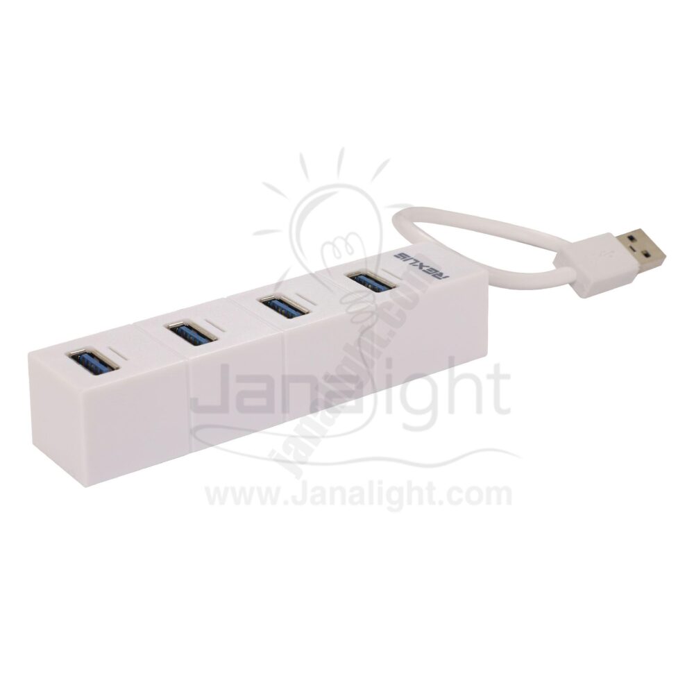 مشترك يو اس بي هب USB 4-Port USB 3.0 Ultra-Slim Data Hub
