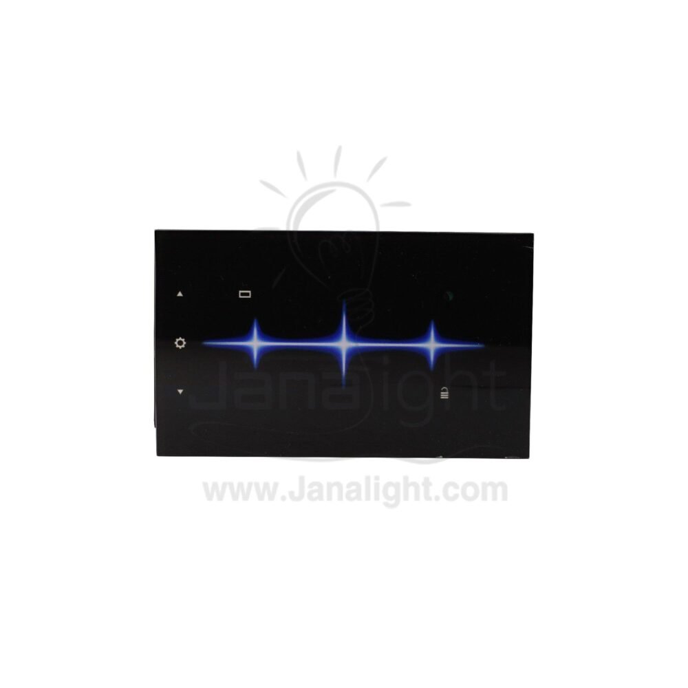 مفتاح 3 سمارت اسود واي فاي Smart wifi wall switch 3 gang black
