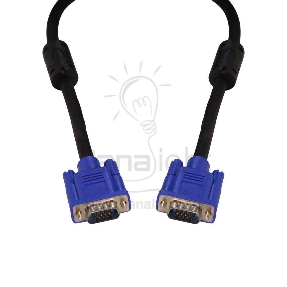 تطويلة كبل شاشة 30 متر فيجا KONGDA Projector & Display Devices VGA Cable 30m