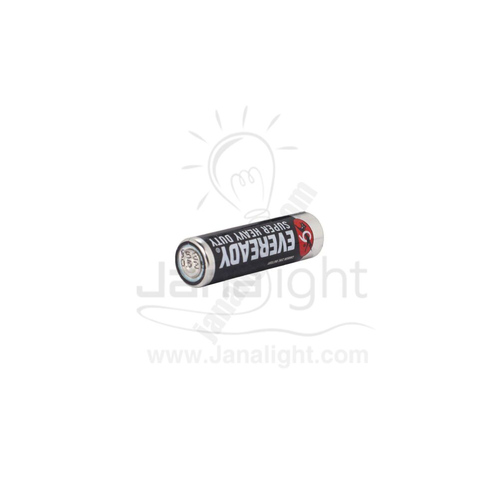 بطاريات ايفريدي اسود عالي قلم AA Eveready AA alkaline batteries, One Battery