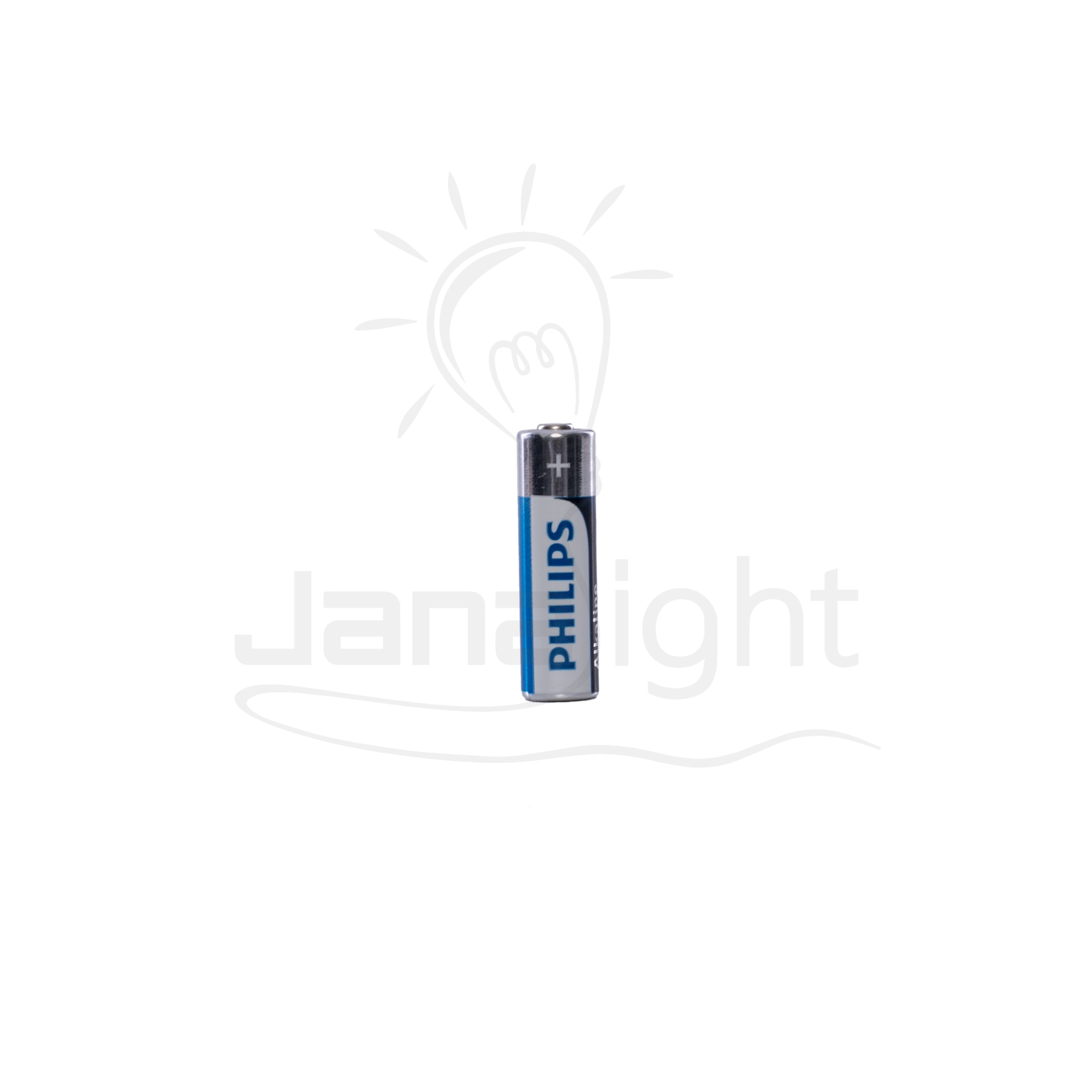 بطارية فيلبس قلم اكسترا أزرق 2 حجر AA Philips Extra Blue Pen Battery, 2 AA Batteries