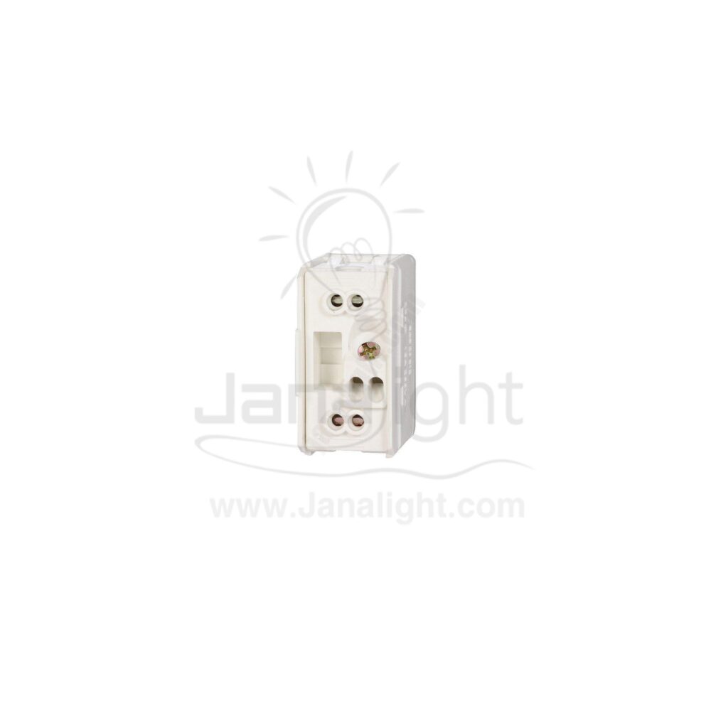 بريزة امريكي ساس عاجي اونو Sas American Socket 16 Amp Off white