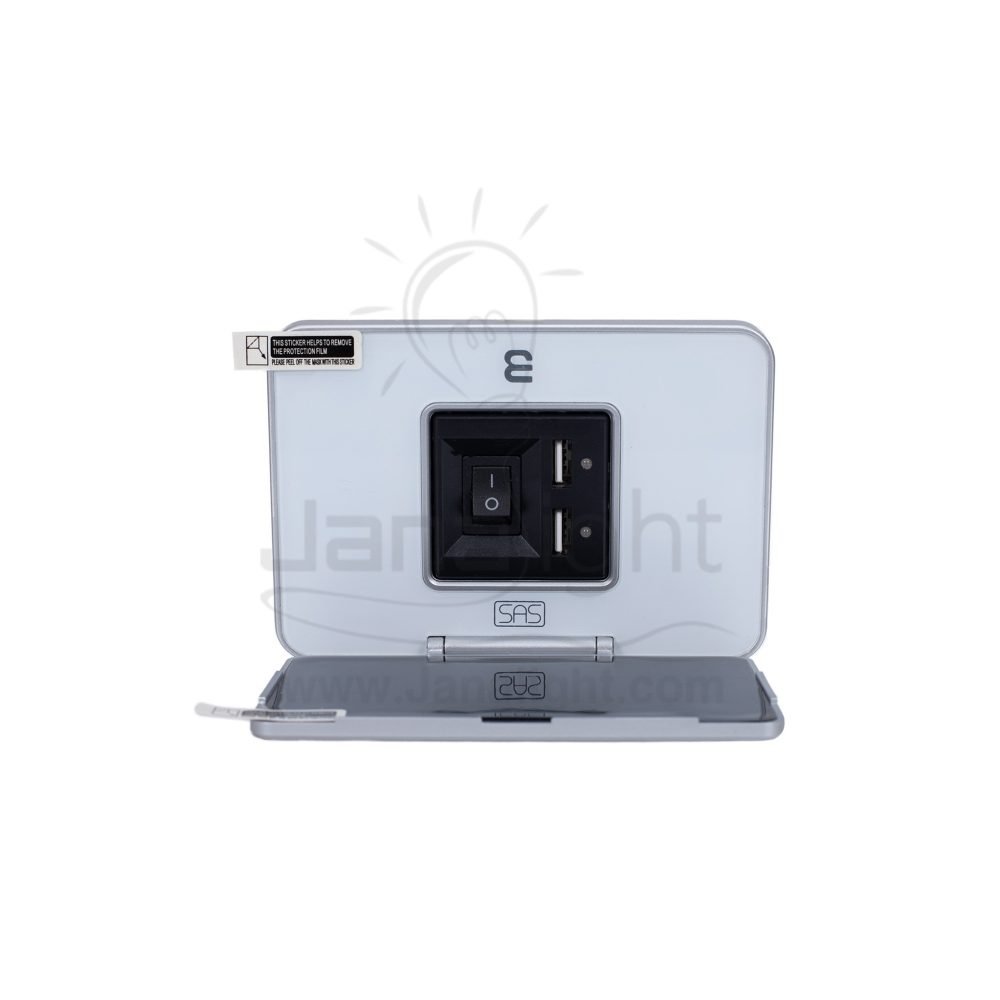 ⁦وحدة شاحن USB اونو بالرف ابيض⁩ - الصورة ⁦4⁩