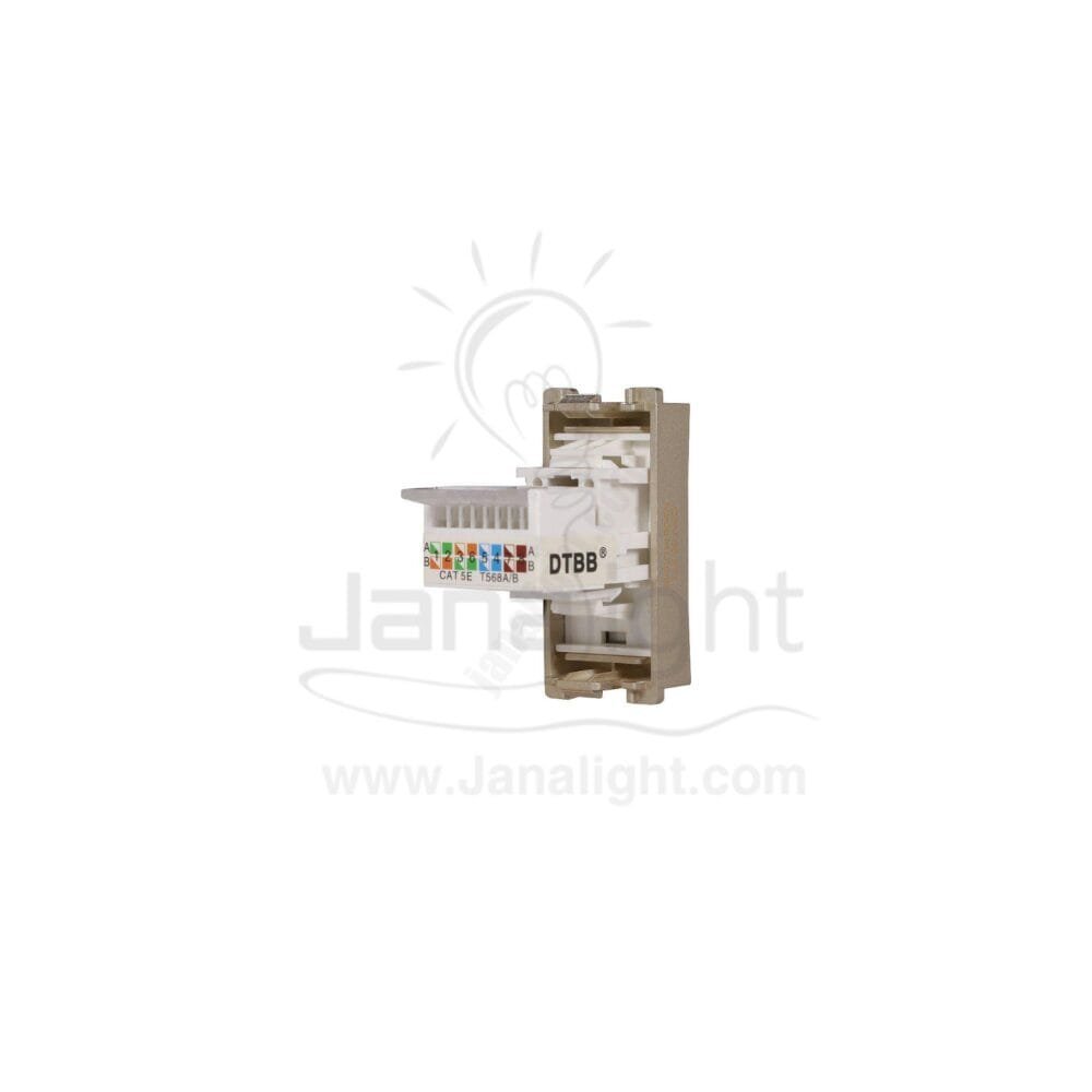 بريزة نت CAT5 بلاتيني ساس كيرف Platini internet socket CAT5 sas Curve
