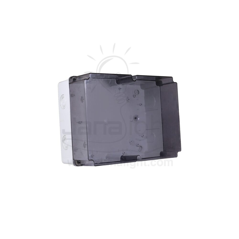 بواط وتر بروف 28x21x14 وش شفاف تركي Batt Waterproof Electrical Boxes 28*21*14 127030(1)