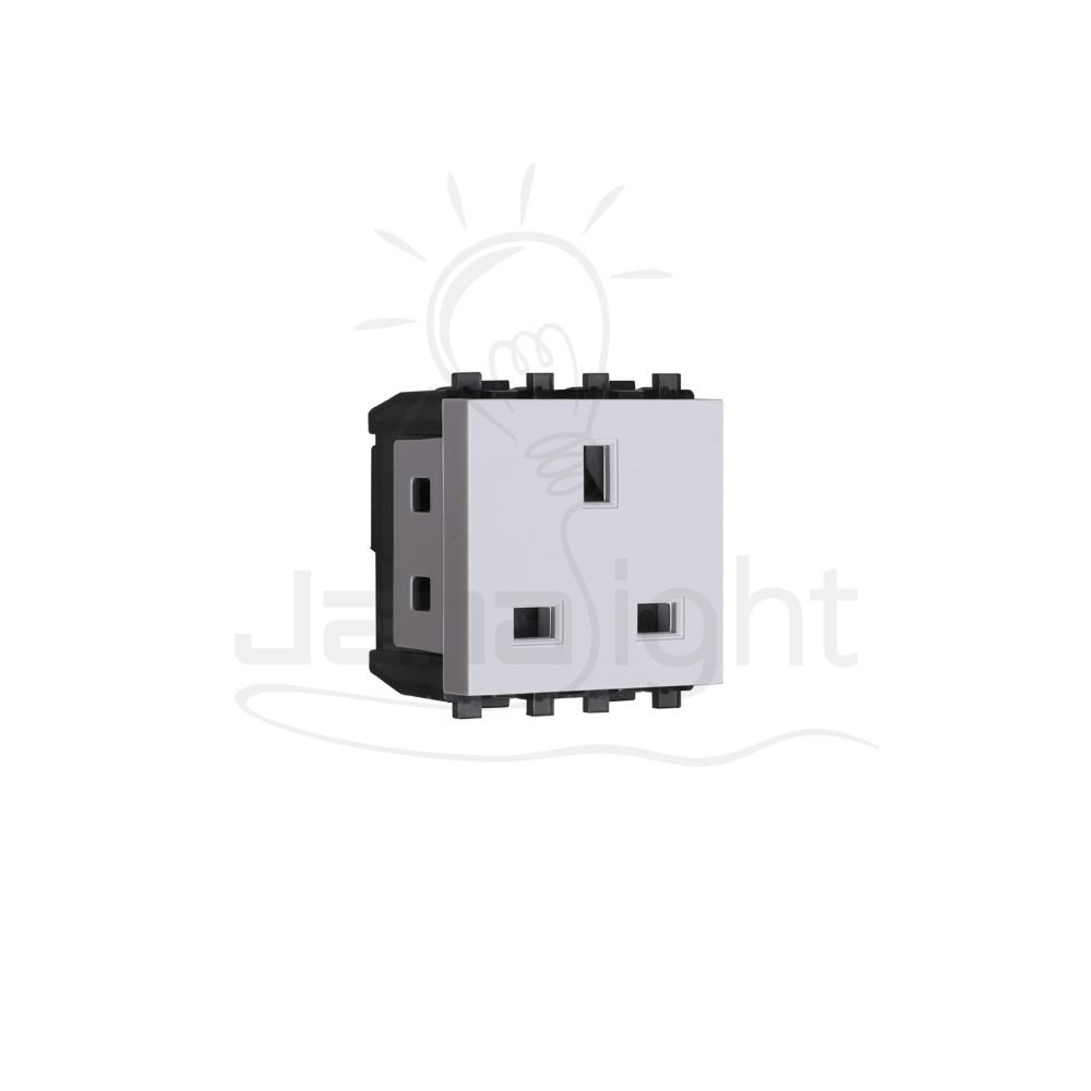 بريزة انكليزي ساس فلات White UK standard socket SAS Flat 129014(1)