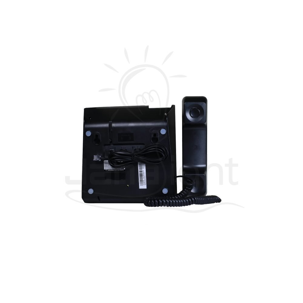 عدة تليفون الكتيل مكتبي بدون شاشة T26 Alcatel T26 corded black telephone
