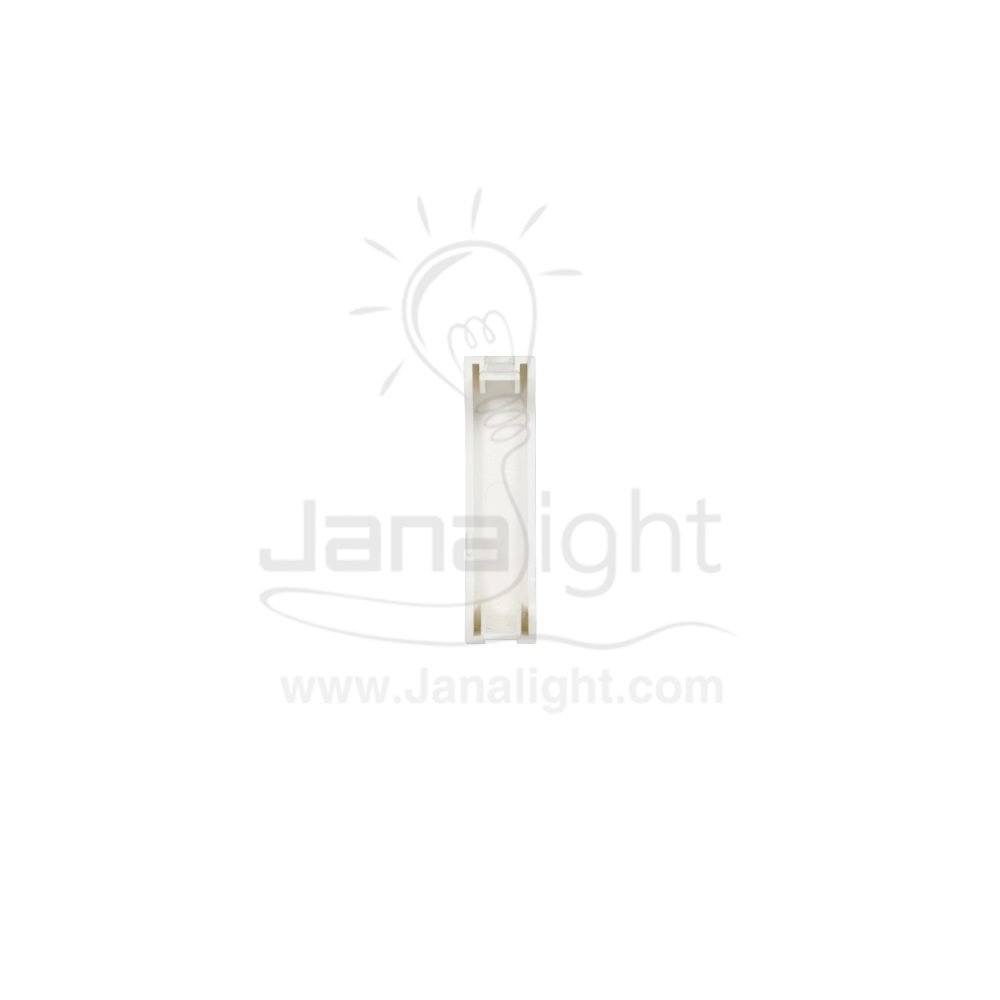 white module blank dummy switch 50mm*12.5mm|نصف سدادة ابيض خيند
