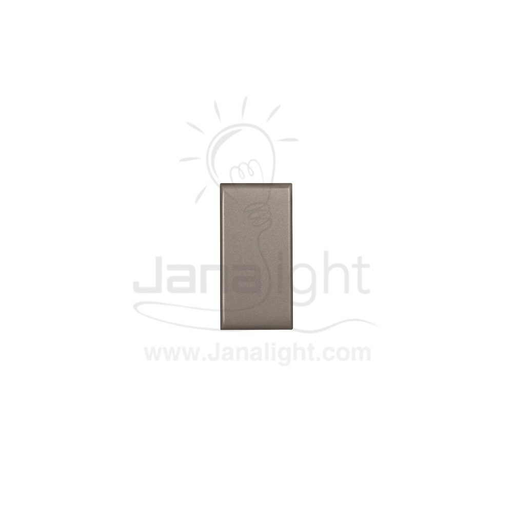 Khind white plastic blank dummy plate switch|سدادة براون خيند