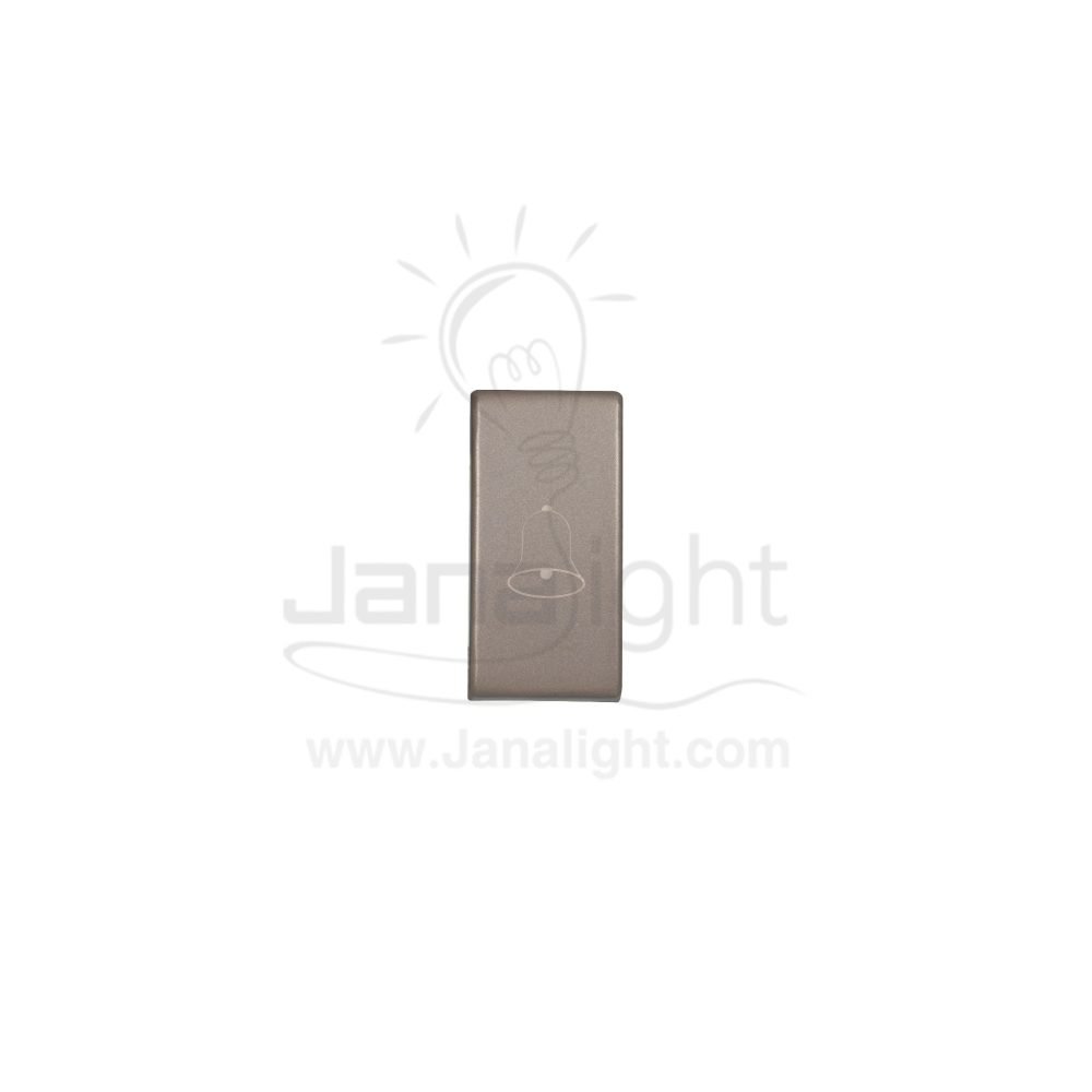 brown door bell single switch khind|زر جرس مفرد براون خيند