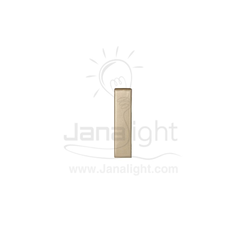 Small champagne faceplate blank 50mm*12.5mm|نصف سدادة شمباني خيند