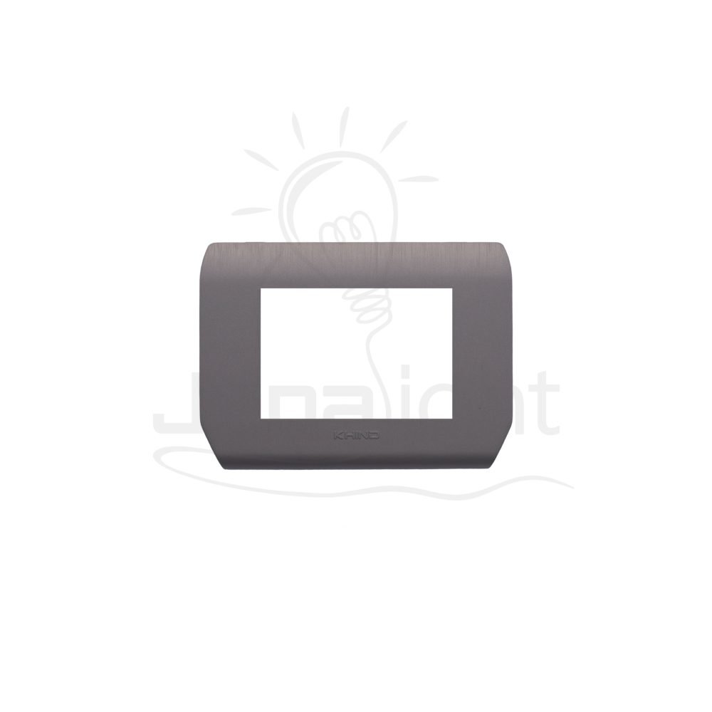 وش ثلاثي الترا براون مشبح خيند KH 005-3 Khind 3 gang screwless brown wall plate cover switch