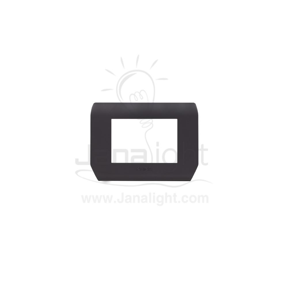 وش ثلاثي الترا دارك براون خيند KH 005A-10Khind 3 gang screwless dark brown wall plate cover switch