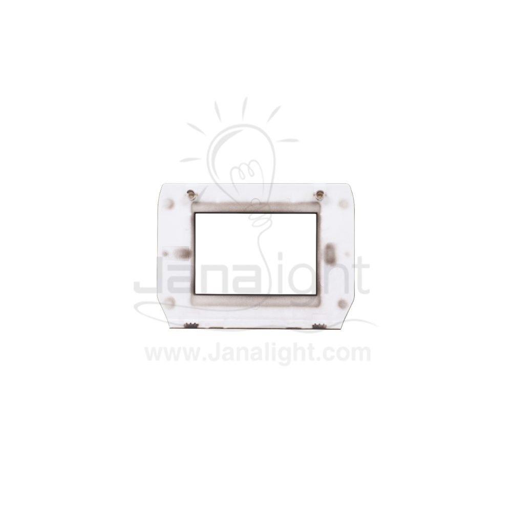 وش ثلاثي الترا دارك براون خيند KH 005A-10Khind 3 gang screwless dark brown wall plate cover switch