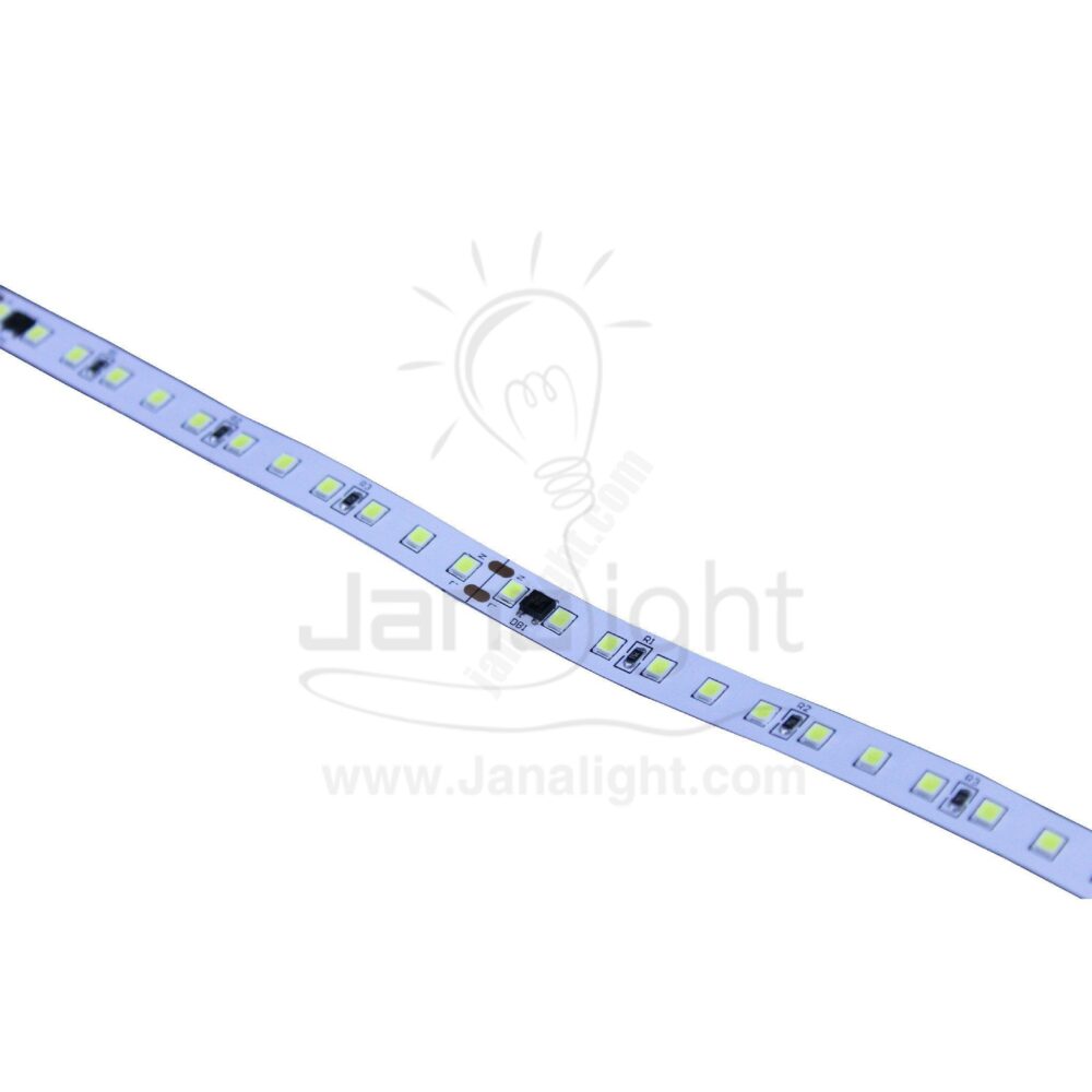 شريط لد بروفايل 220 فولت تيار 10 متر ابيض جنى لايت led tape profile 220v 10m white jana light