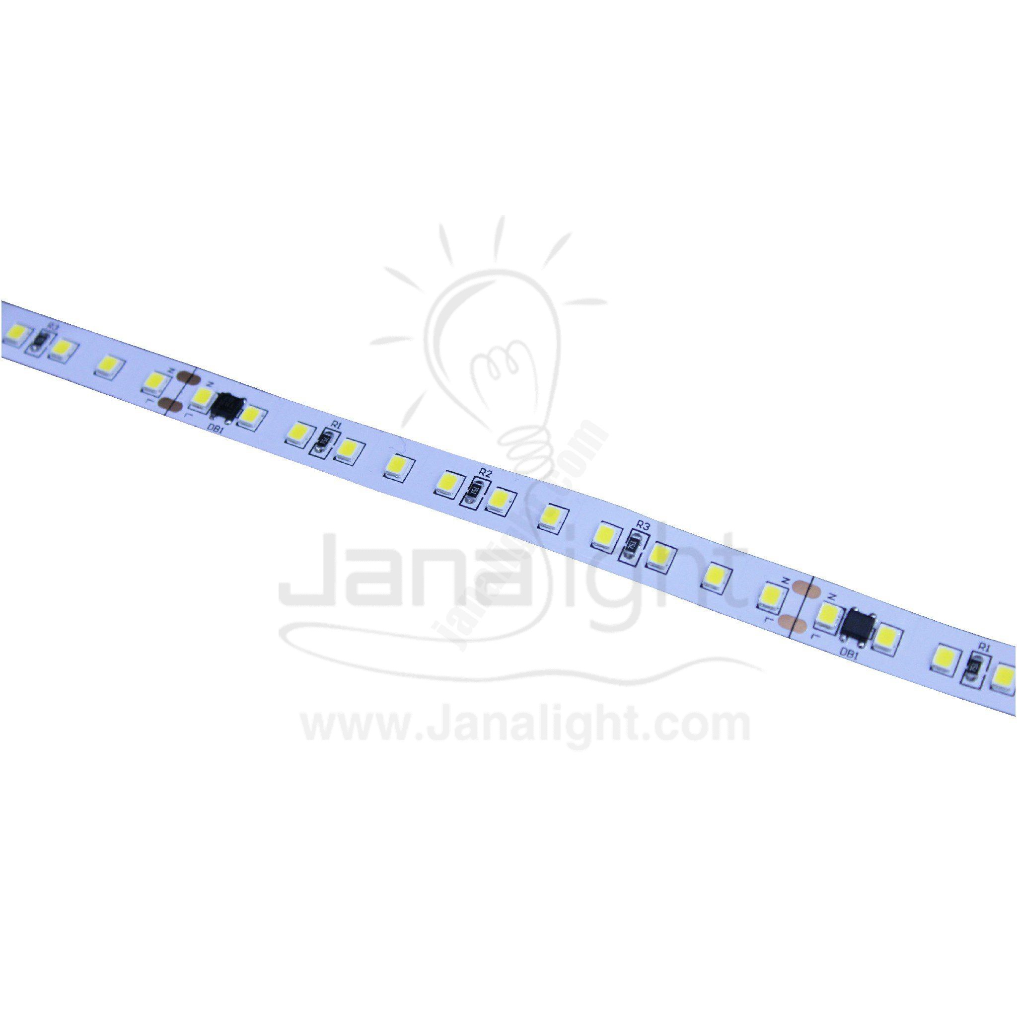 شريط لد بروفايل 220 فولت تيار 10 متر كوول جنى لايت led tape profile 220v 10m cool jana light