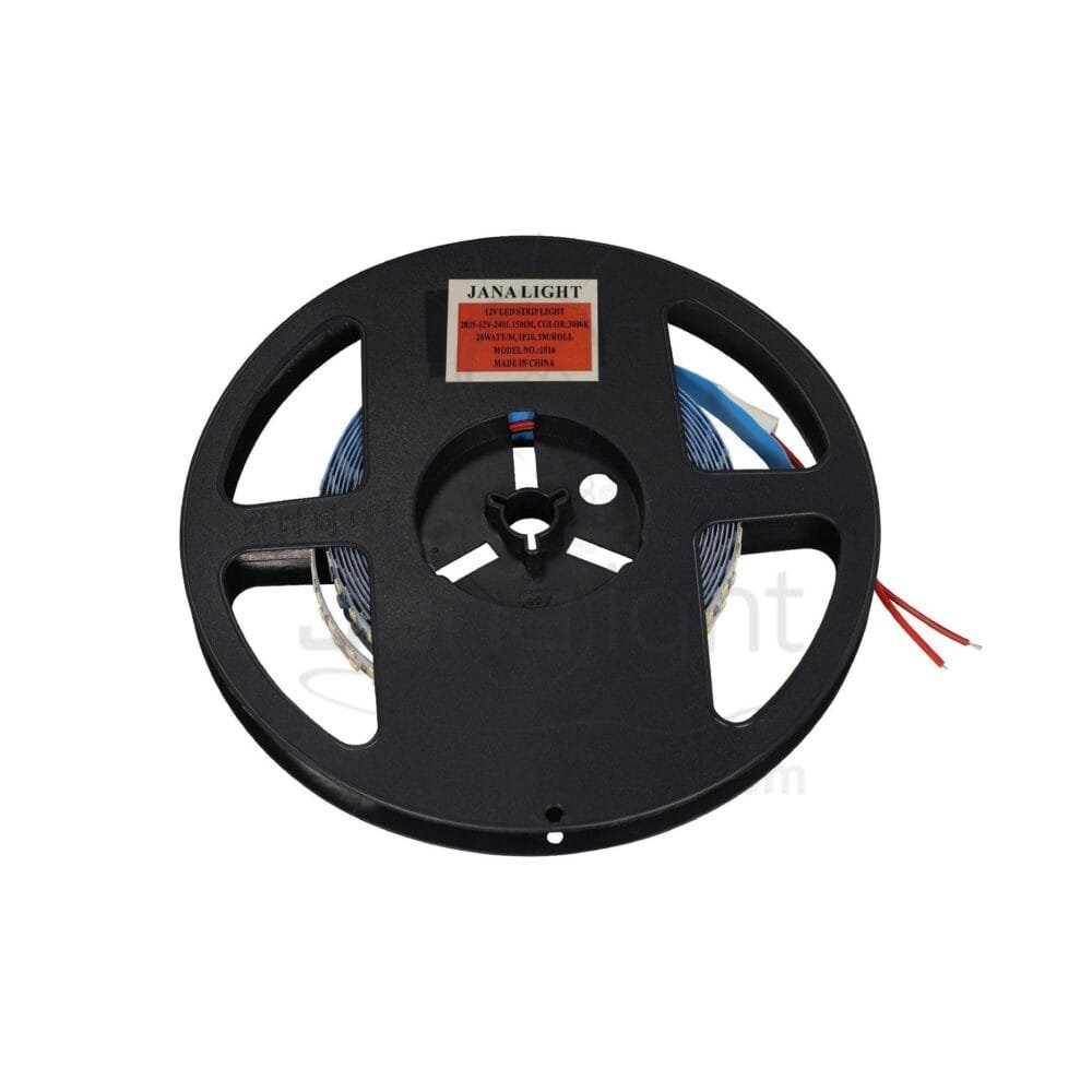 شريط لد 12 فولت 5 متر 240 لد دبل وورم عرض 15مل بروفايل wide led tape 12v 5m 240 led double warm