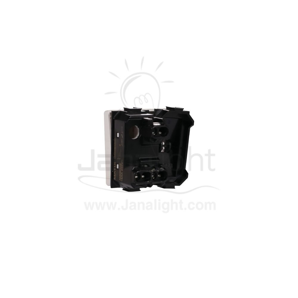 ⁦مفتاح ديفياتير عريض ماتكس ابيض AM5003/2E مصري⁩ - الصورة ⁦3⁩