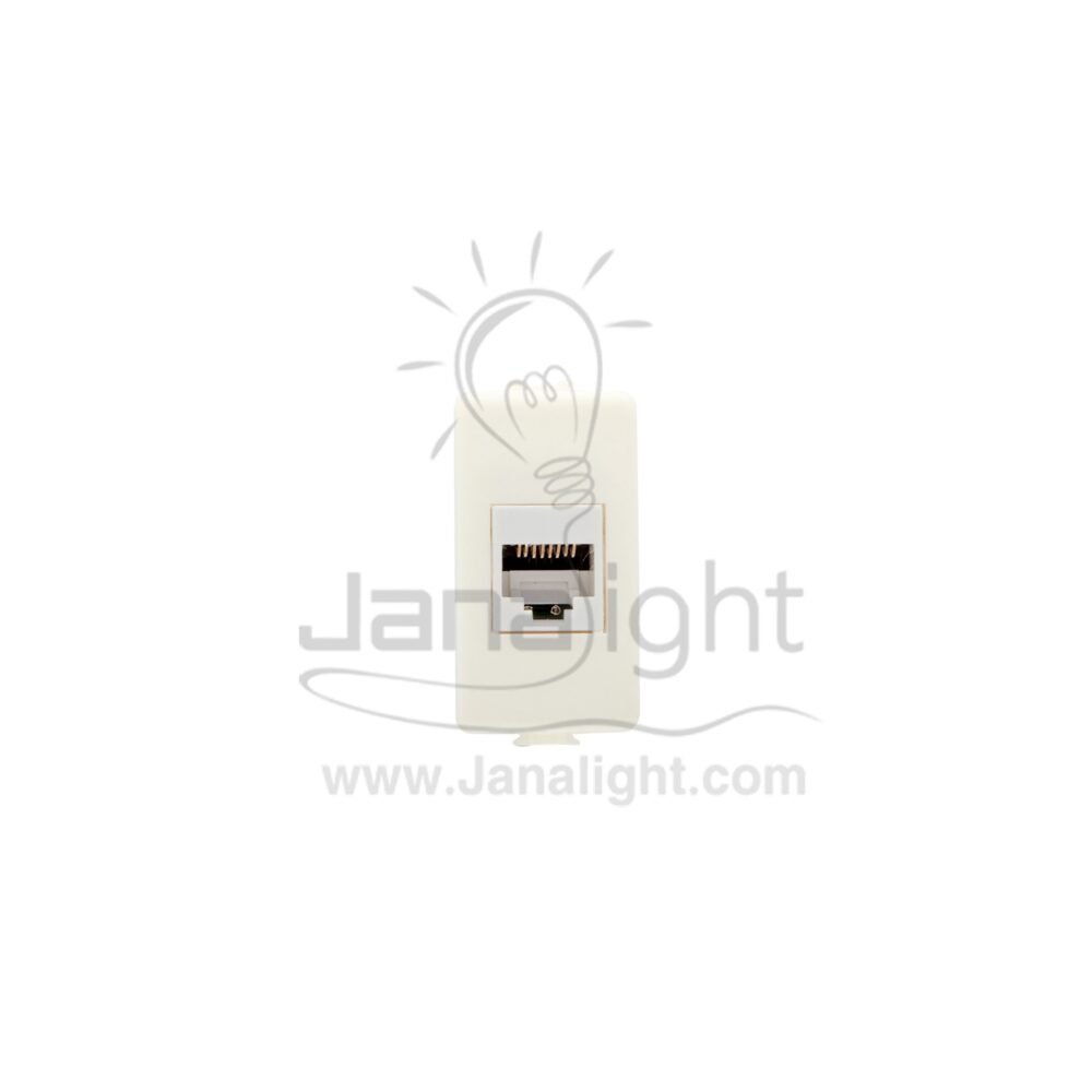 بريزة نت CAT 6 ماتكس ايدج ابيض قلب ليجراند 33101 white Internet socket CAT6 matix edge 33101