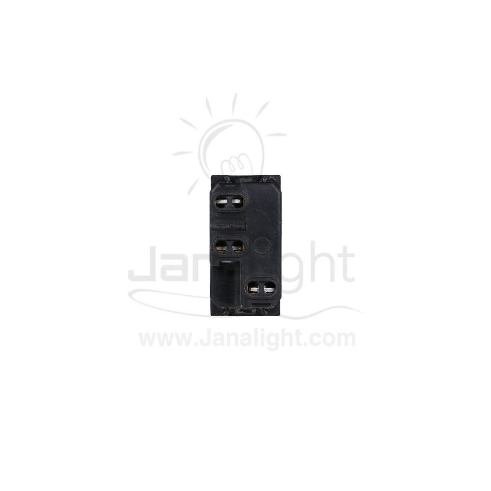 بريزة ايطالي سوليدا ابيض D4180 Solida Italian standard 10A socket white