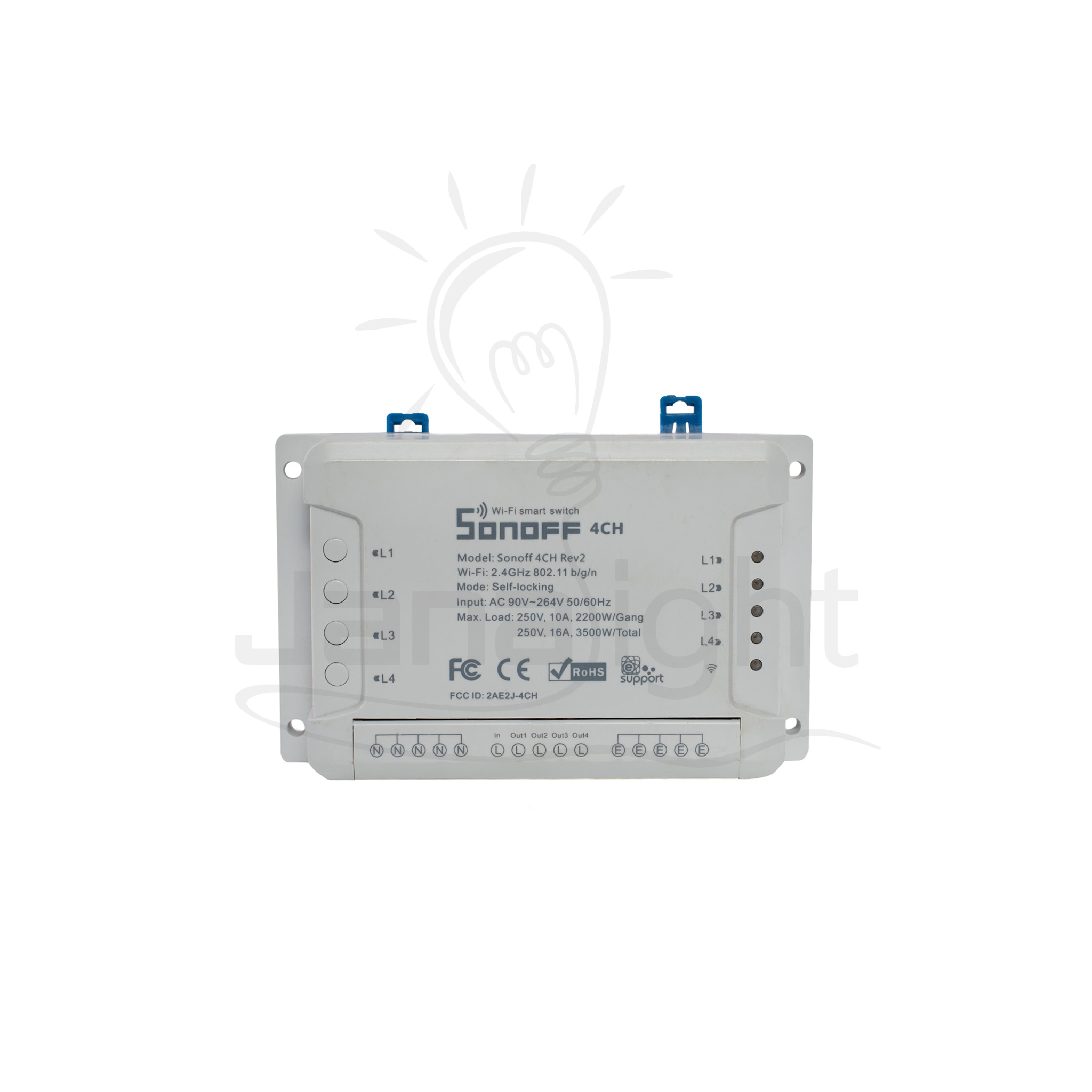 وحدة تحكم واي فاي 4 خط سونوف SF 132 4CH PRO R3 Sonoff 4-Channel Wi-Fi Controller SF 132 4CH PRO R3