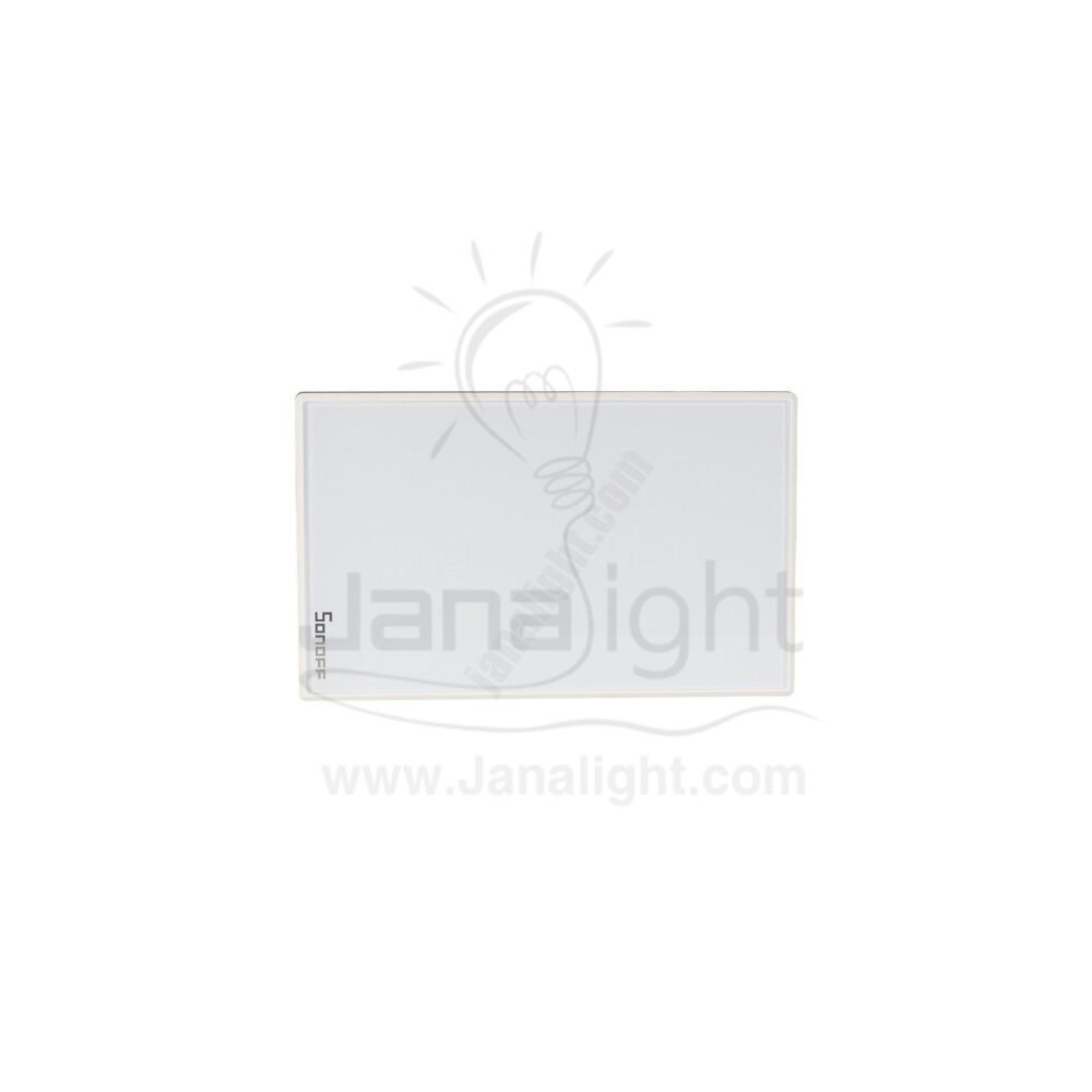 مفتاح تاتش واي فاي ابيض1 سونوف sf081 Sonoff wi-fi smart wall switch 1 gang, white