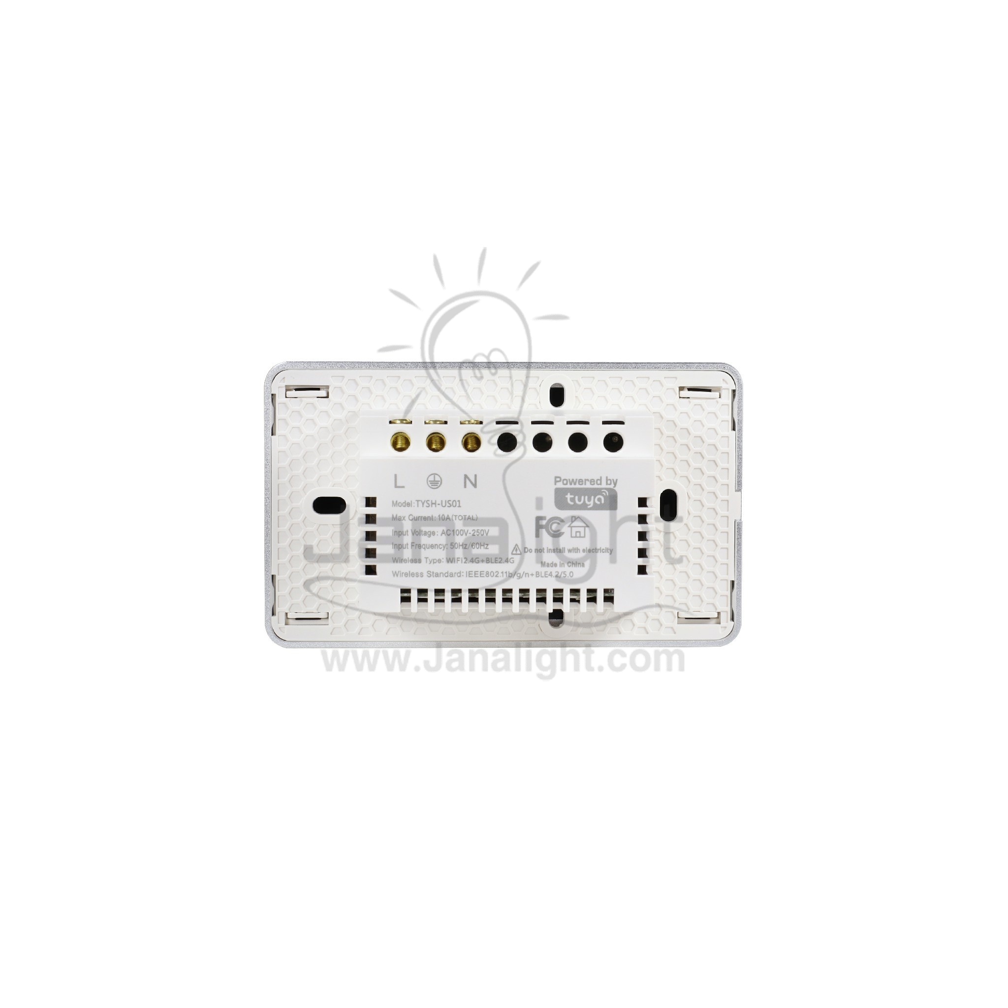 بريزة مجوز سمارت هوم موري ابيض SOKW-WF0006 wifi smart double 3 pin socket 10A white mori