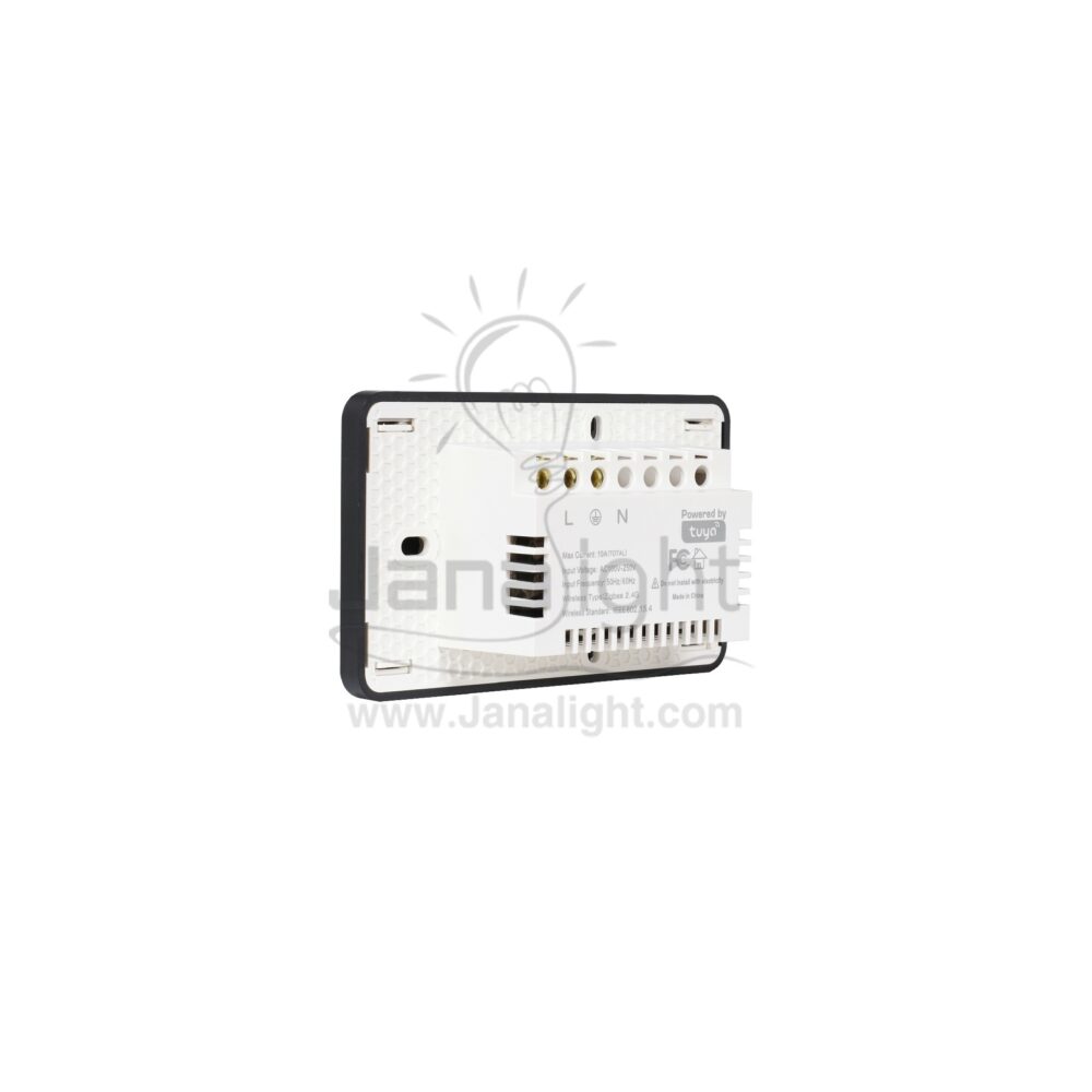 بريزة مجوز ZIGBEE سمارت هوم موري اسود SOKB-WF0001 wifi smart double 3 pin socket 10A black mori