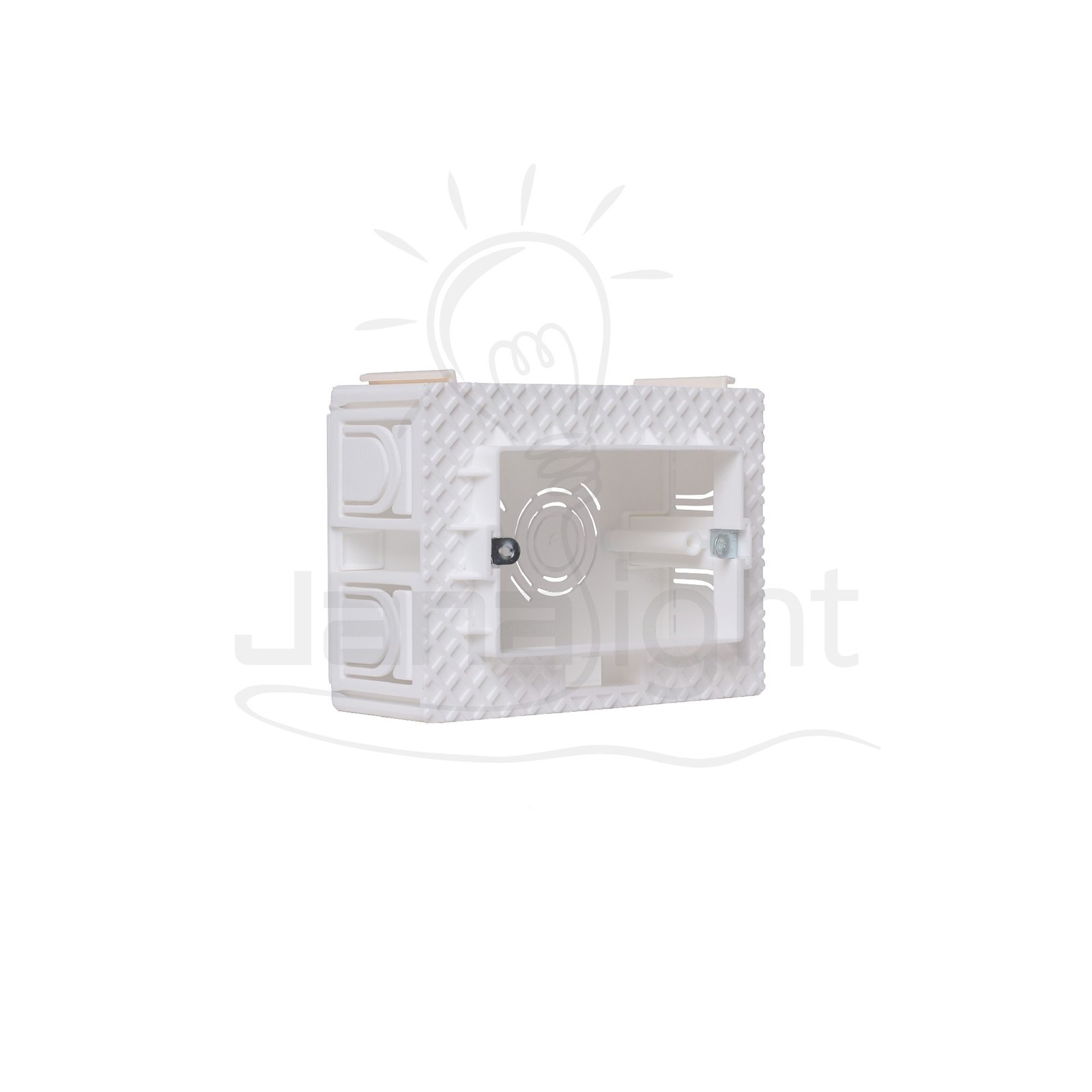 علبة ماجيك ثلاثية سمارت بدون ميزان لون ابيض ER 0003WH-SHAMI Magic Triple Smart Box (without scale) - White - ER 0003WH-SHAMI