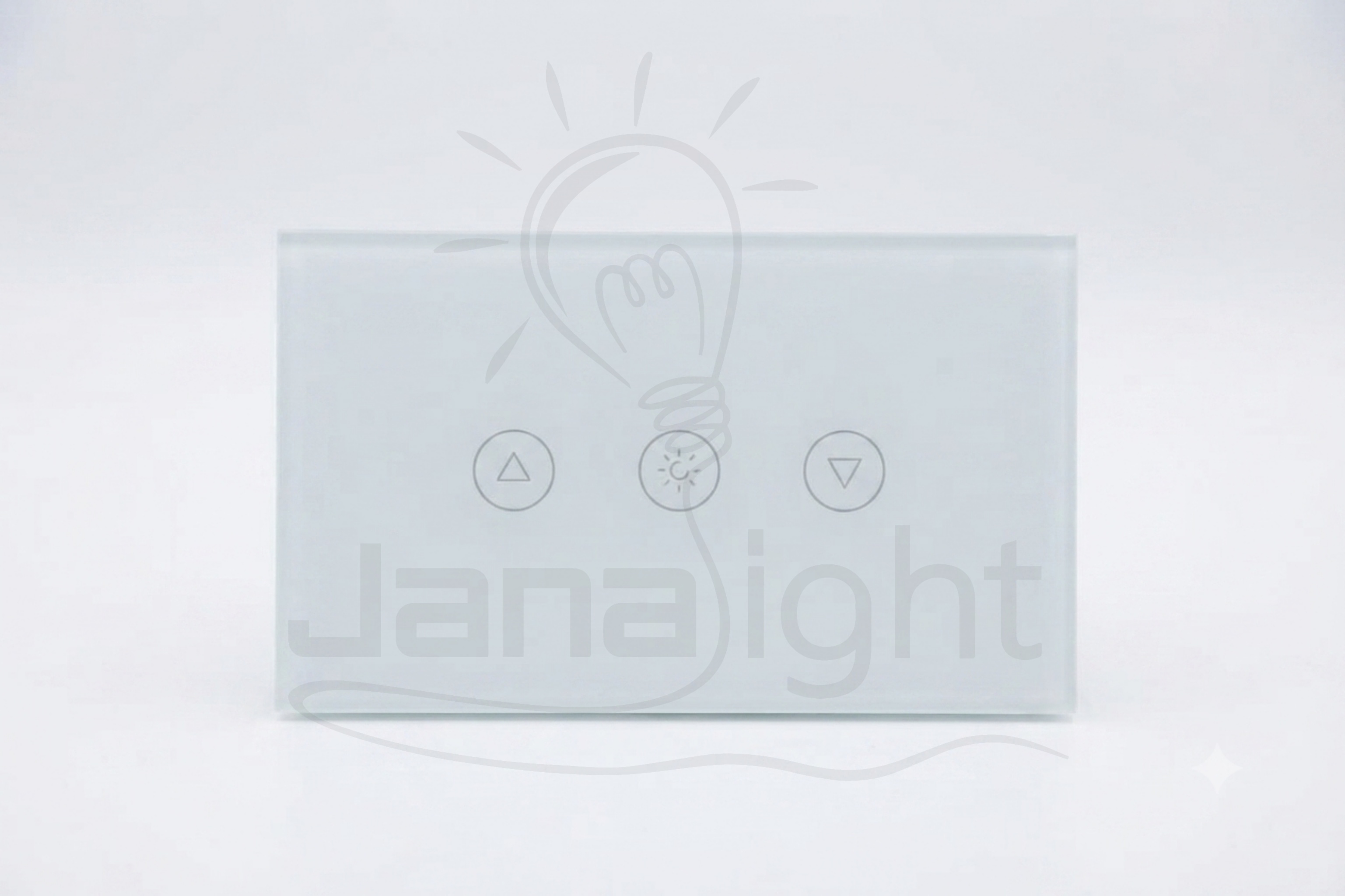 مفتاح دايمر انارة تاتش سمارت هوم موري ابيضZigbee -W Mori Smart Home Zigbee Touch Light Dimmer Switch - White