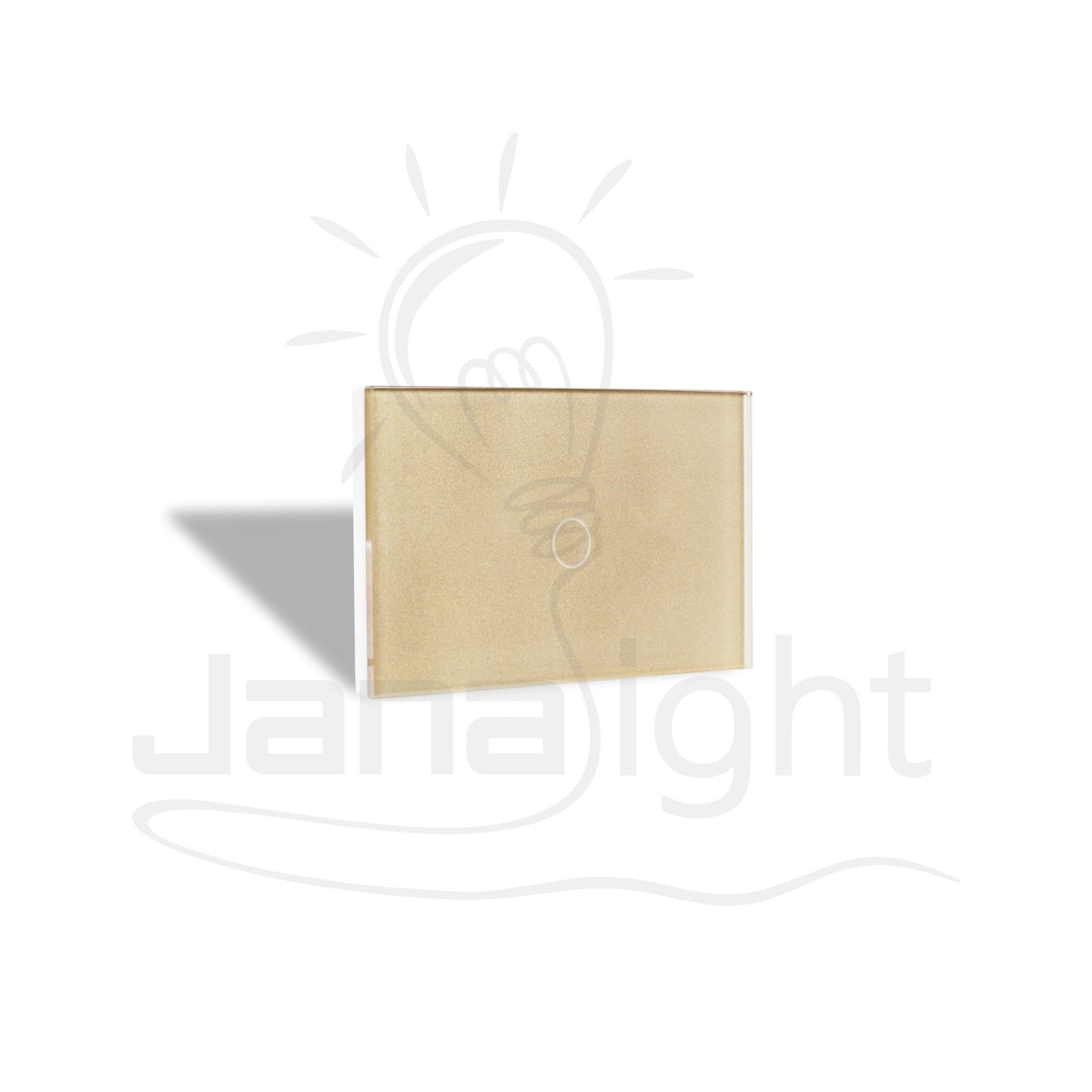 مفتاح تاتش مفرد سمارت هوم موري شمباني S1G - wifi Smart Home Mori Champagne S1G Single Touch Key - WiFi