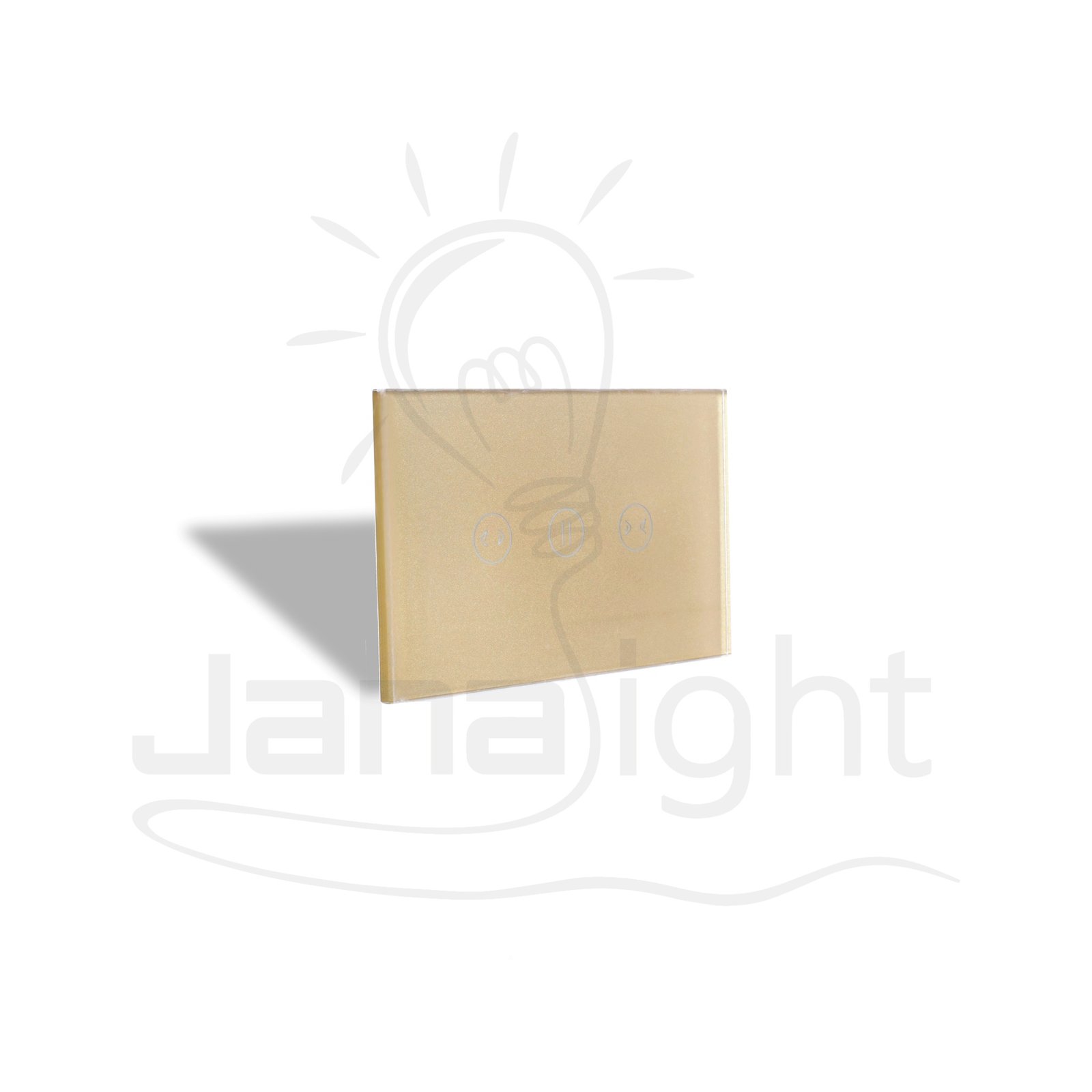 مفتاح ستارة تاتش سمارت هوم موري شمباني G - Wifi Smart Home Mori Champagne G Touch Curtain Switch - Wifi