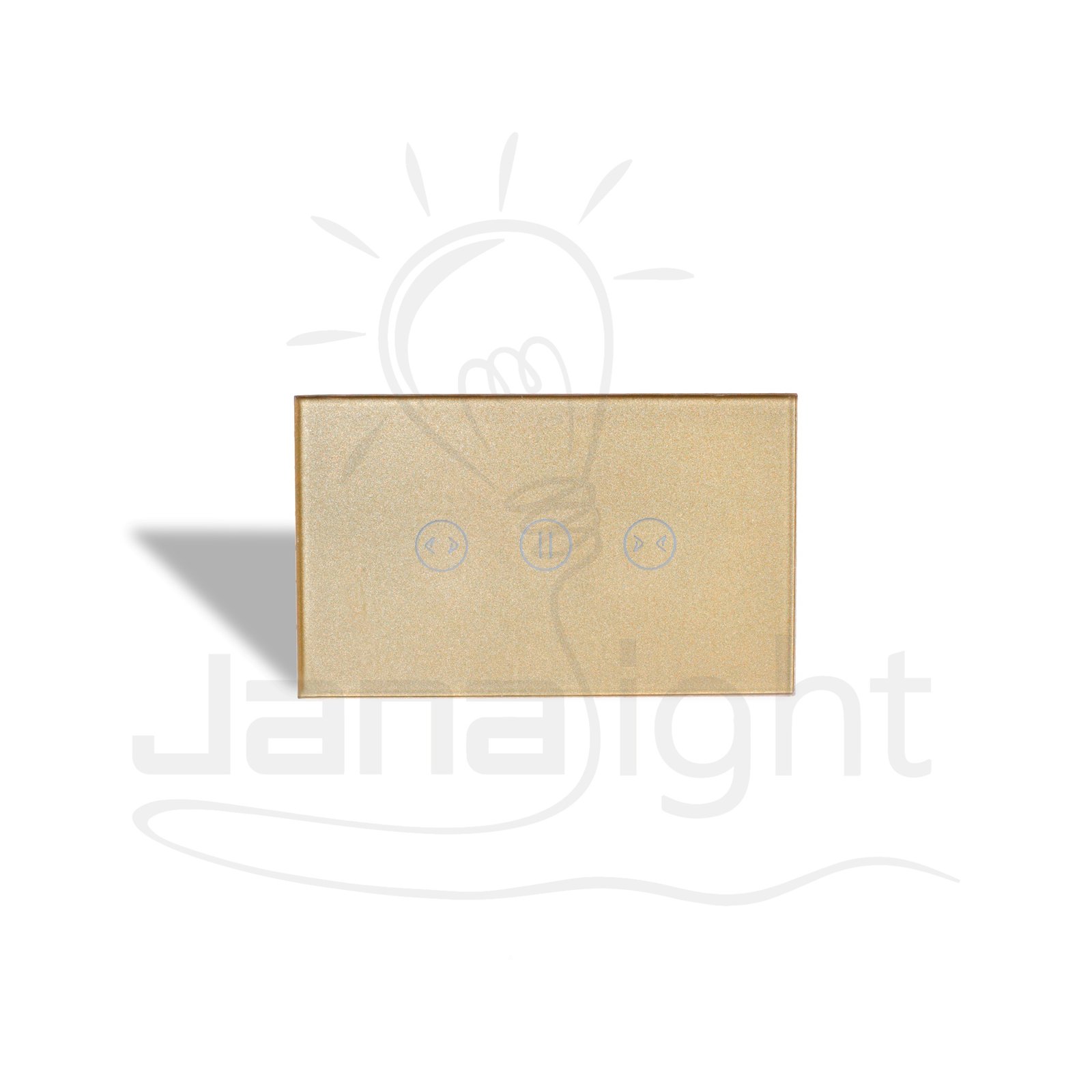 مفتاح ستارة تاتش سمارت هوم موري شمباني G - Wifi Smart Home Mori Champagne G Touch Curtain Switch - Wifi