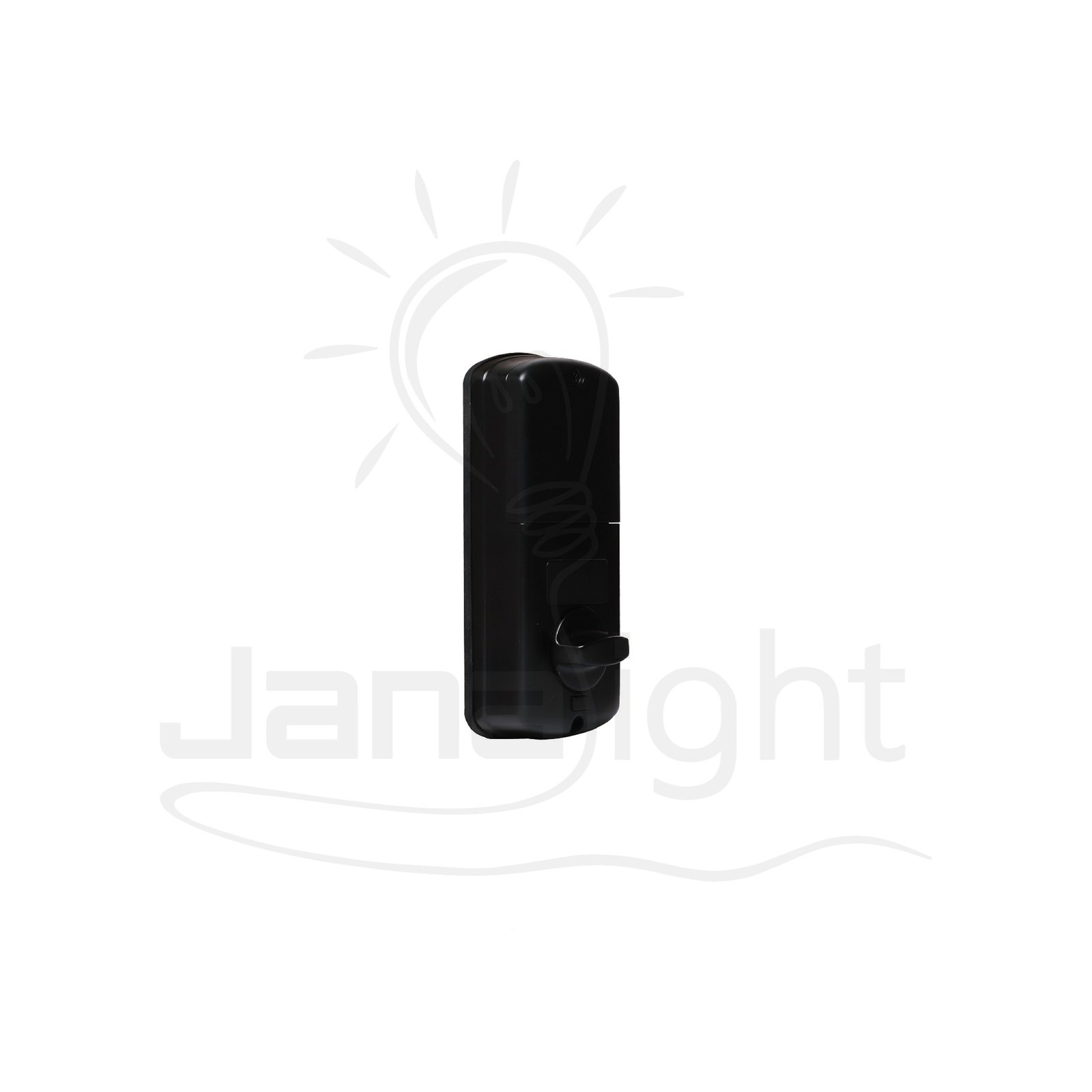 قفل باب شقة سمارت لوك لوحة ارقام و تطبيق Tuya وكرت ومفتاح عادي لون اسود A220P B Smart Lock Apartment Door Lock with Keypad Tuya App Card and Regular Key - Black - A220P B