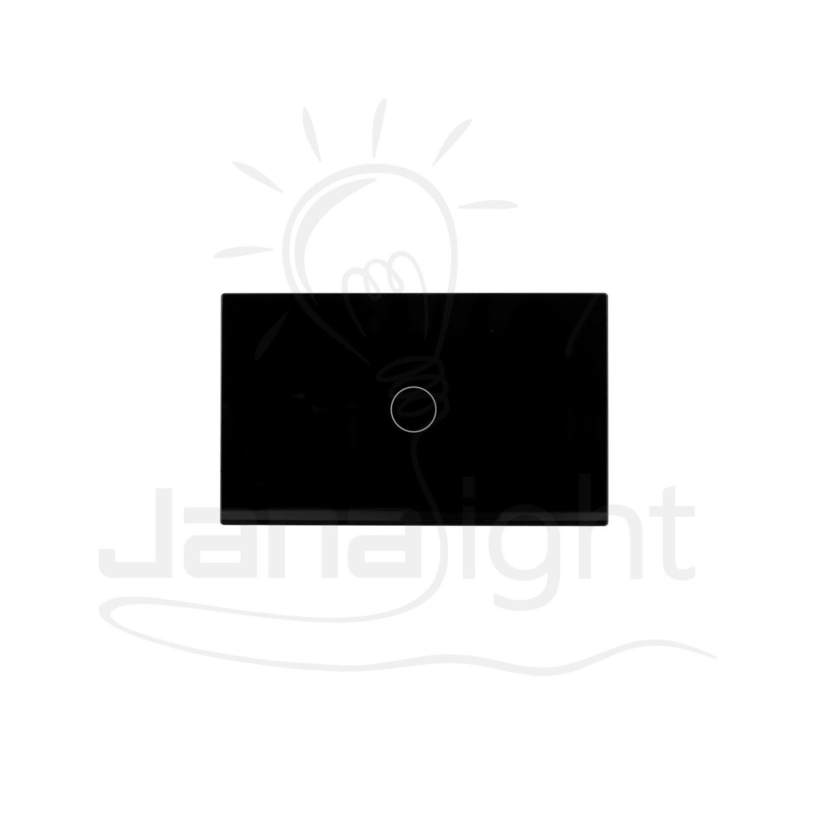 مفتاح تاتش مفرد سمارت هوم موري اسود S1B - Zigbee Zigbee Smart Home Mori S1B Single Touch Switch, Black