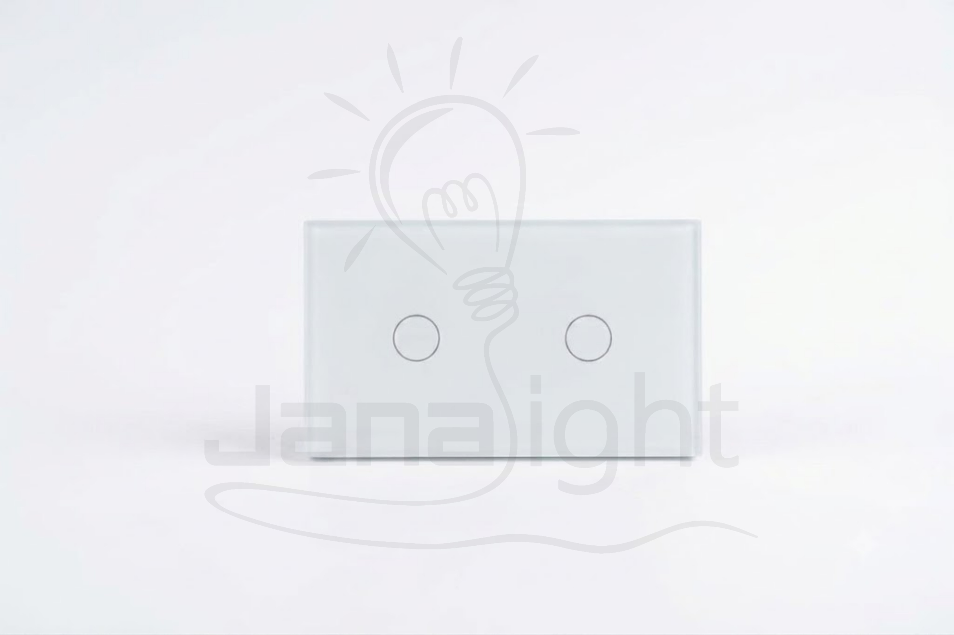 مفتاح تاتش مجوز سمارت هوم موري ابيض S2W - Zigbee Mory Smart Home Double Touch Switch - White (S2W - Zigbee)