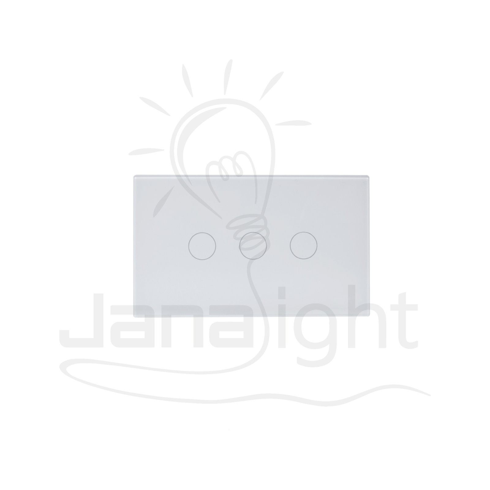 مفتاح تاتش ثلاثي سمارت هوم موري ابيض S3W0009 - Zigbee Smart Home Mori 3-Touch Switch White S3W0009 - Zigbee