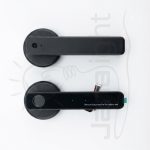 أوكرة باب شقة سمارت لوك لوحة ارقام وكرت وبصمة لون اسود بالكالون TY193K-ORB Smart Apartment Door Lock with Keypad Card and Fingerprint – Black TY193K-ORB