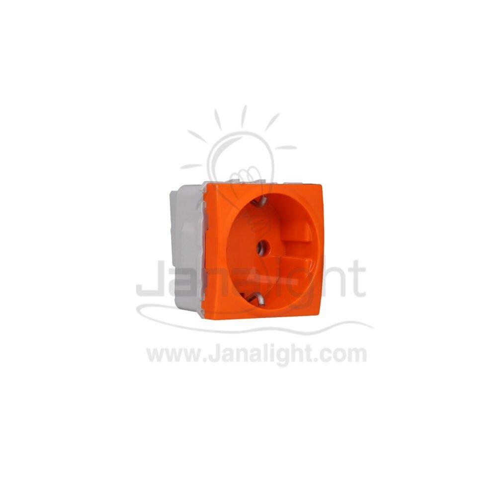 بريزة مجوفة 16 امبير برتقالي شنايدر socket 16amp SCHNEIDER orange