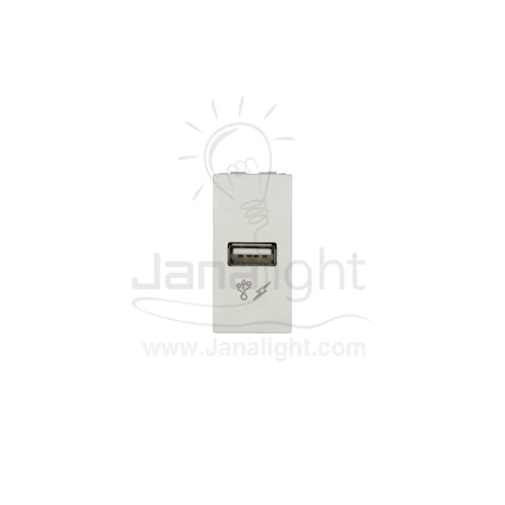 ⁦بريزة مدخل USB بيج شنايدر MGU3.428.25.⁩ - الصورة ⁦2⁩