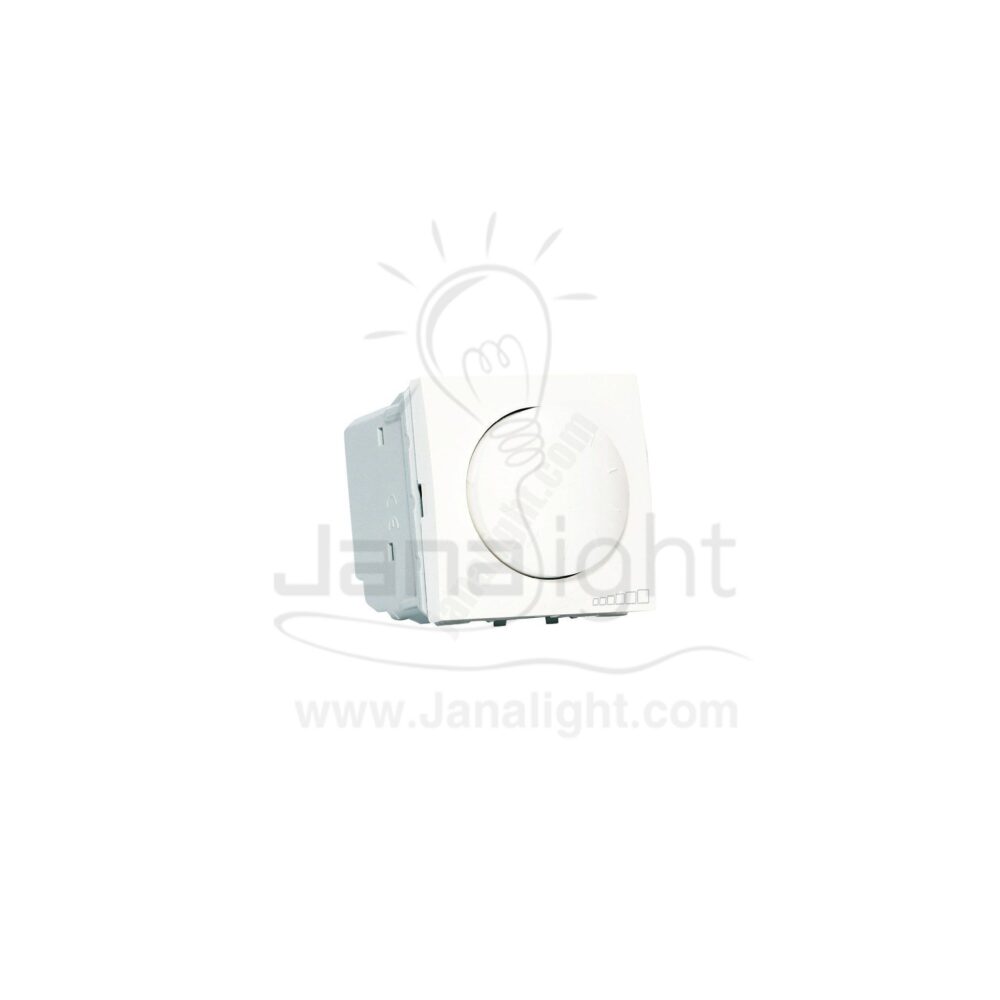 دايمر 400 وات انارة ديفياتير وعادي بيج Schneider Electric MGU3.511.25 Rotary Dimmer 40-400 W/VA One/Two Way Switch