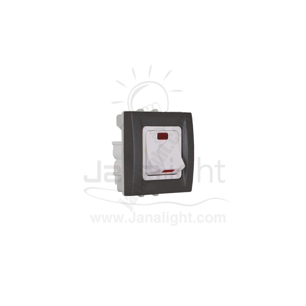 مفتاح تكييف 32 امبير بلمبة رمادي شنايدر MGU3-232-12 S Schneider electric switch MGU3.232.12