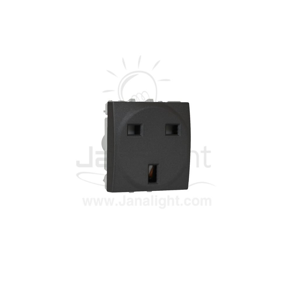 بريزة ثلاثية انكليزي MK رمادي شنايدر MGU3-045-12 Schneider Electric mgu3.045.12 Base Plug English 14403014(1)
