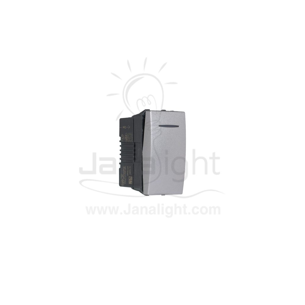 مفتاح ديفياتير 16 امبير بلمبة فضي شنايدر MGU3-163-30N Schneider electric switch MGU3.163.30N